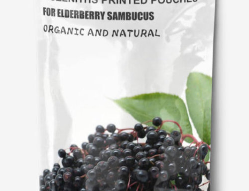 Sambucus or Elderberry Products Packaging Bags