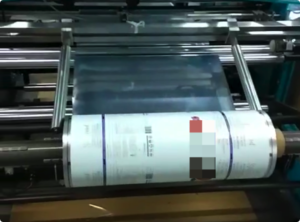 laminated printed roll stock